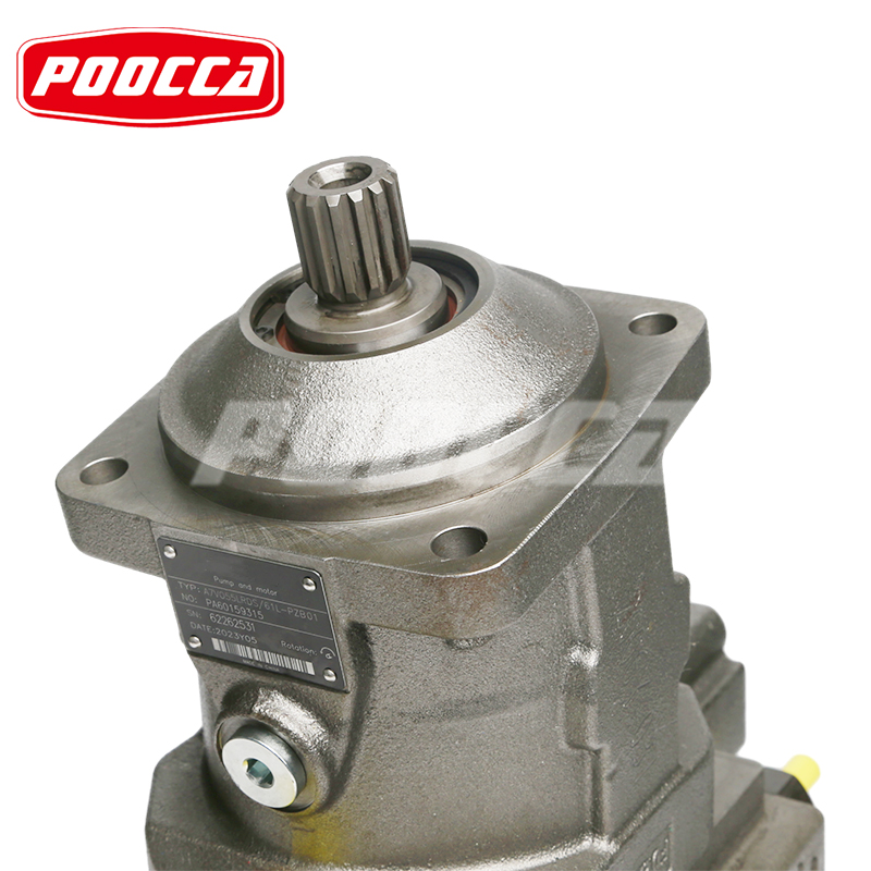 The Rexroth A7VO tilt-axis piston pump is an important hydraulic transmission equipment, which adopts a tilt-axis axial conical piston rotor group and is designed for open-circuit hydrostatic transmission. 