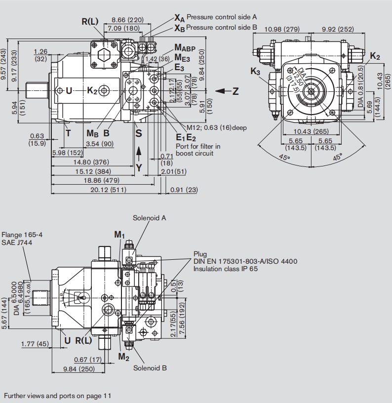 Rexroth A4CSG Axial Piston Compact Unit