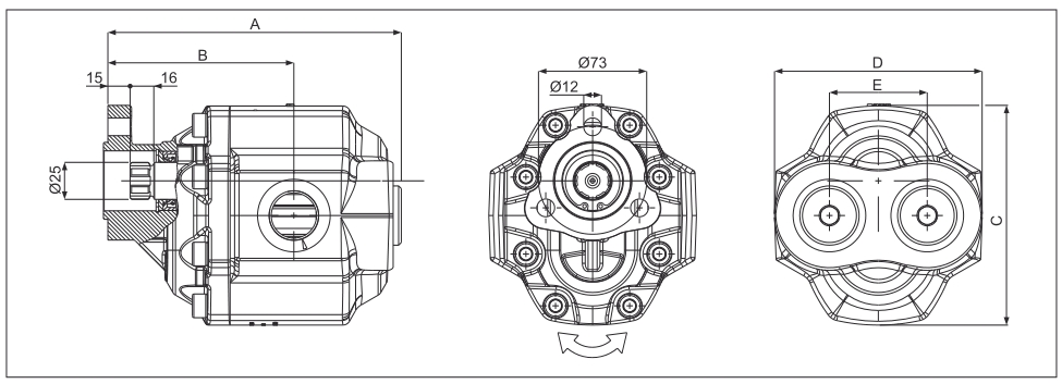 HYVA gear pump