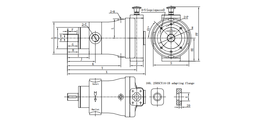 25SCY HYDRAULIC PISTON PUMP