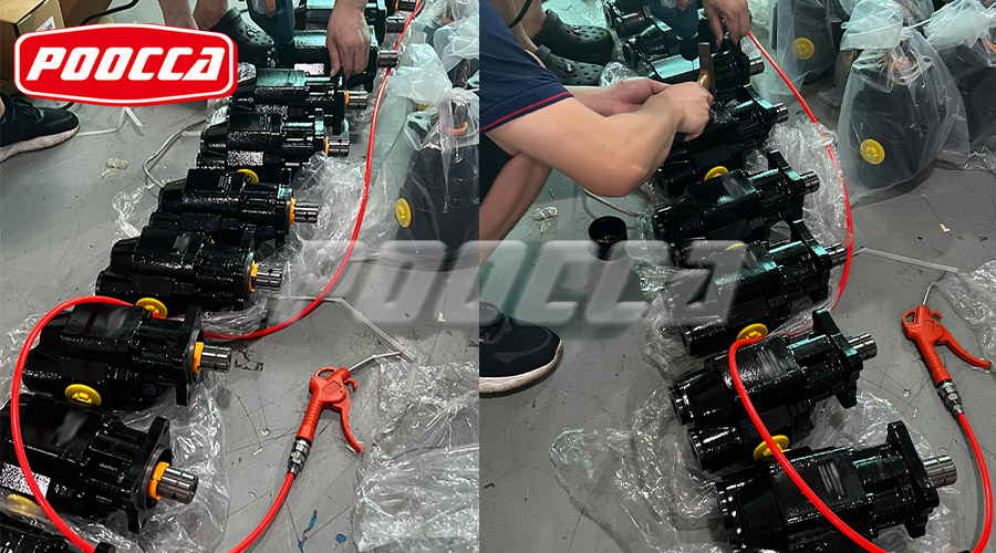 Warehouse Delivery Diary: HYVA Hydraulic Gear Pump Installation Nameplate Delivery-