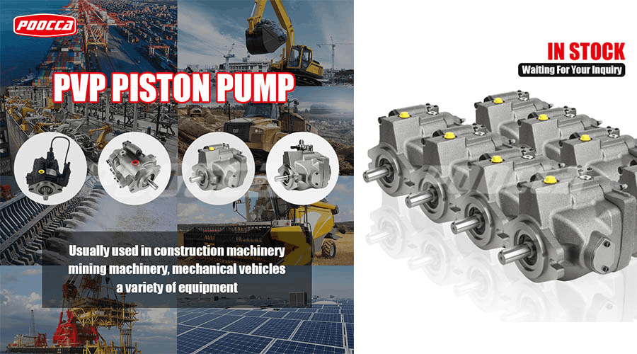 Piston Pumps and Control Valves for Hydraulic Systems-