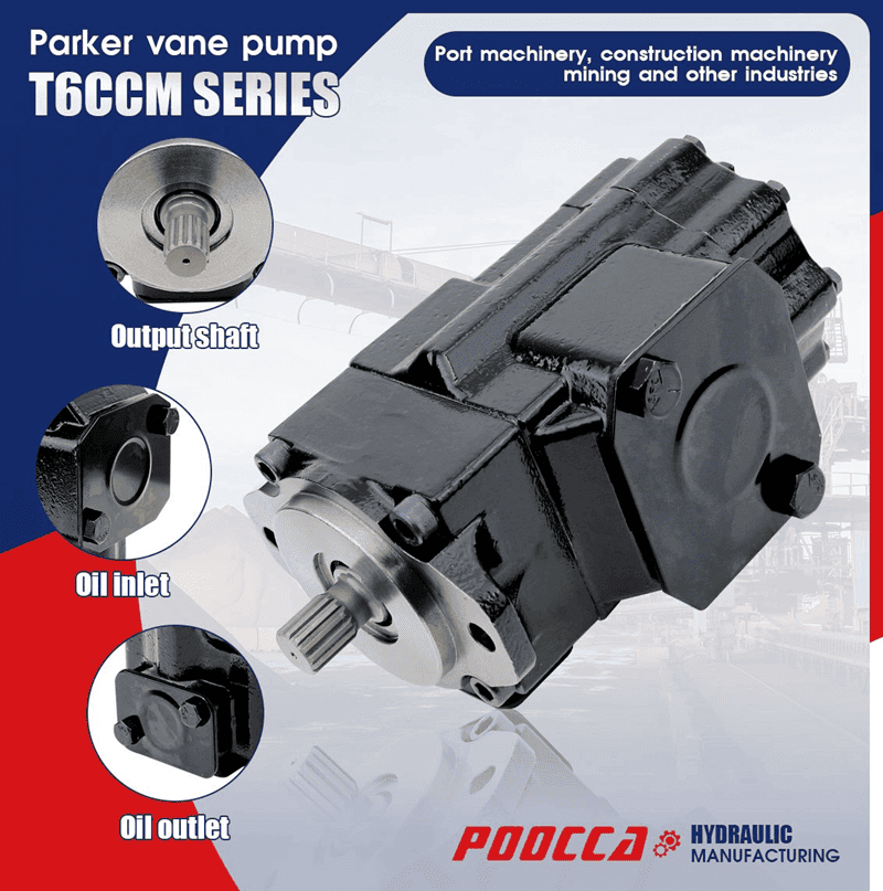 Industrial Hydraulic Vane Pumps T6CC: Performance, Applications, and Selection-1 Industrial Hydraulic Vane Pumps T6CC: Performance, Applications, and Selection-1