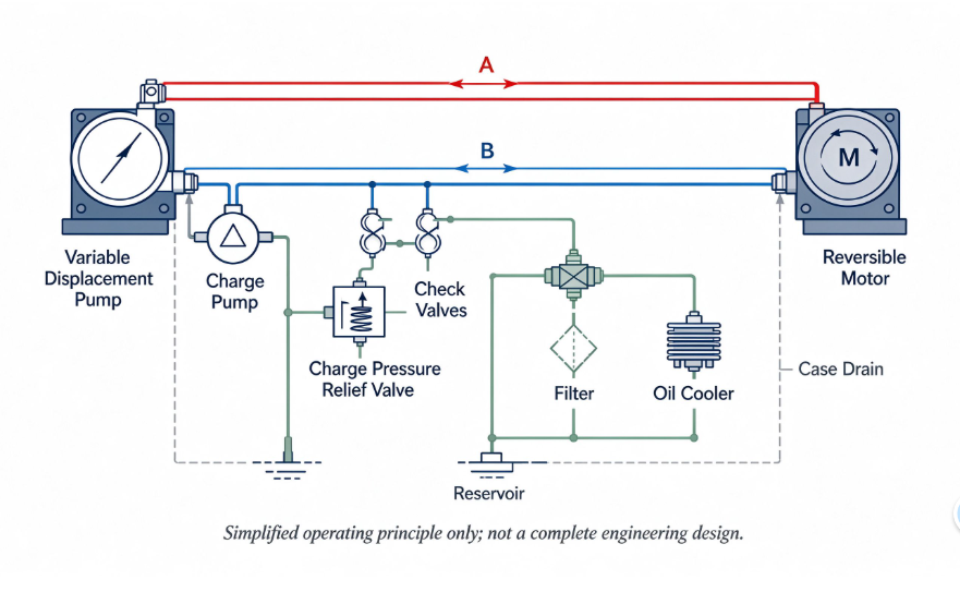 Hydraulic Pump Circuits Explained: Open vs. Closed Circuits-1 Hydraulic Pump Circuits Explained: Open vs. Closed Circuits-1